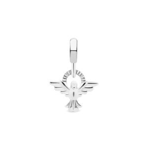 Pingente Life Religioso Espírito Santo em Prata 925