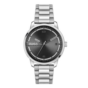 Relógio Hugo Stamp Masculino Preto - 1530364