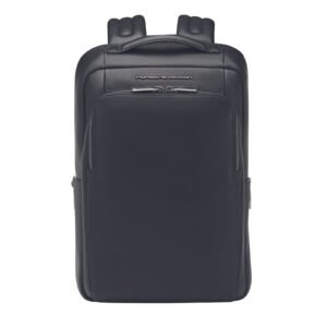 Mochila Porsche Design Couro Preto Ole01600
