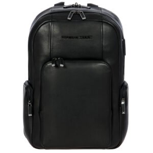 Mochila Porsche Design Couro Preto Ole01613
