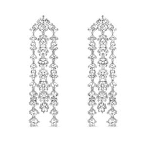 Brinco Life Shine II em Prata 925 com Pedras Incolores