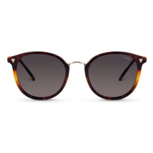 Óculos de Sol Redondo Vivara em Acetato Tartaruga