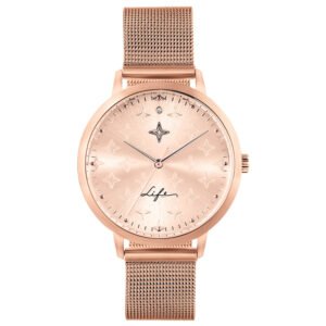 Relógio Life Conquistas Feminino Aço Rosé