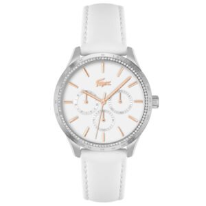 Relógio Lacoste Feminino Couro Branco 2001291