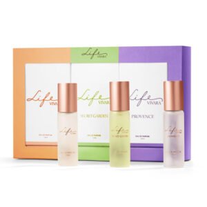 Kit 3 Perfumes Life Vivara Life Secret Garden e Life Provence 15ml Cada