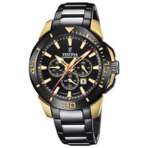 Relógio Festina Masculino Aço Preto
