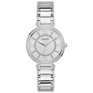 Relógio Guess Ladies Boxed Sets Feminino Aço Prateado
