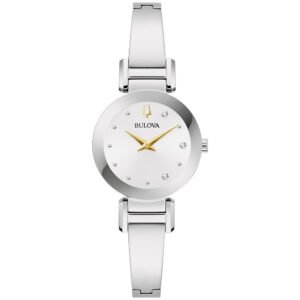 Relógio Bulova Marc Anthony Feminino Aço Prata 96p241n