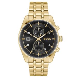 Relógio Boss Masculino Aço Dourado 1514152