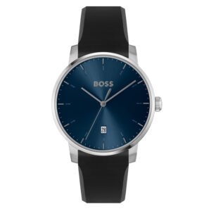 Relógio Boss Masculino Borracha Preto 1514131