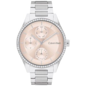 Relógio Calvin Klein Feminino Aço Prateado 25100007