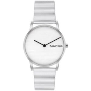 Relógio Calvin Klein Feminino Aço Prateado 25100033