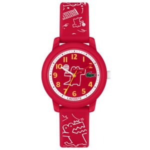 Relógio Lacoste Infantil Borracha Vermelho 2030059