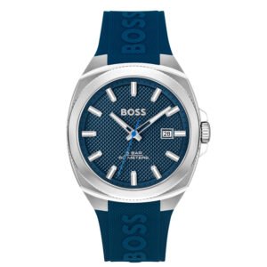 Relógio Boss Masculino Borracha Azul 1514139