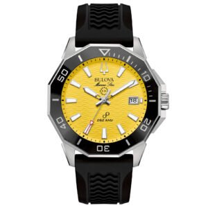 Relógio Bulova Marine Star Masculino Borracha Preta