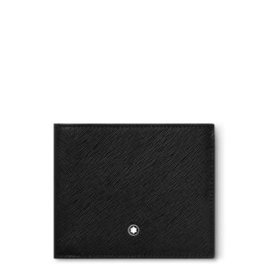 Carteira Montblanc Masculina Sartorial Couro Preto - 130825