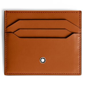 Porta Cartão Montblanc Couro Marrom 198810