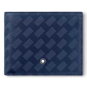 Carteira Montblanc Masculina Extreme em Couro Azul - 198063