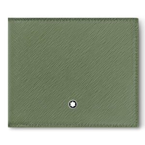Carteira Montblanc Masculina Sartorial em Couro Verde - 198209