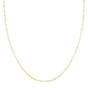 Corrente Veneziana Alongada em Ouro Amarelo 18k, 60cm