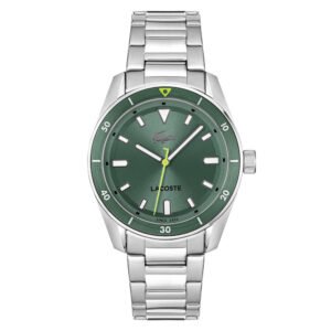 Relógio Lacoste Masculino Aço Prateado 2011425