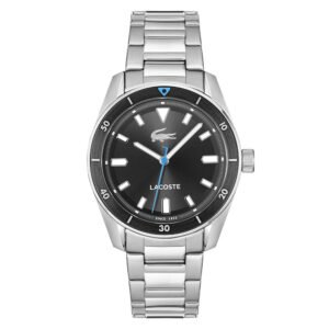 Relógio Lacoste Masculino Aço Prateado 2011433