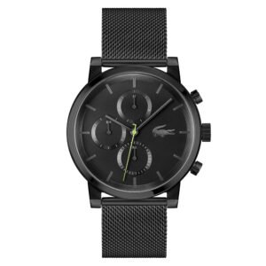 Relógio Lacoste Masculino Aço Preto 2011411