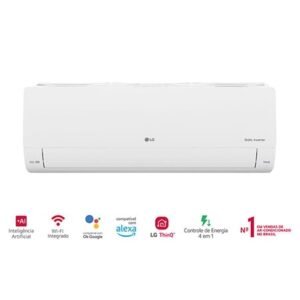 Ar-Condicionado LG Dual Inverter Voice +AI 12.000 BTU Quente/Frio 220V - S3-W12JA33B