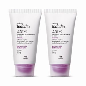 Kit Desodorante Antitranspirante em Creme Ameixa e Flor de Baunilha (2 unidades)