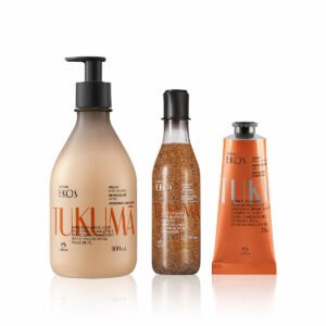 Kit Ekos Tukumã Esfoliante e Hidratante Corpo e Mãos (3 produtos)
