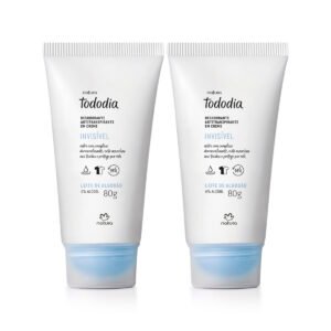Kit Desodorante Antitranspirante em Creme Tododia Leite de Algodão (2 unidades)