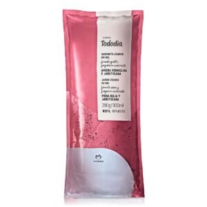 Refil Sabonete Líquido em Gel Tododia Amora Vermelha e Jabuticaba 300 ml