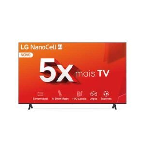 Smart TV LG NanoCell NANO80 4K de 55 polegadas 55NANO80 - 55NANO80TSA
