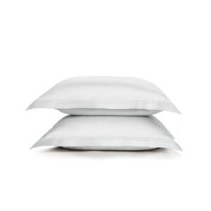 Jogo 2 Fronhas Trussardi 300 fios Cetim 100% Algodão Egípcio Galieno Marmo