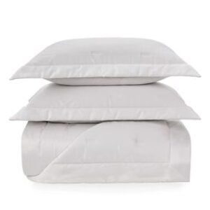 Colcha Queen Trussardi 2 Porta Travesseiros 600 Fios Cetim 100% Algodão Egípcio Corricella