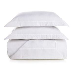 Colcha com Porta Travesseiros Queen 100% Algodão Fratelli Branco