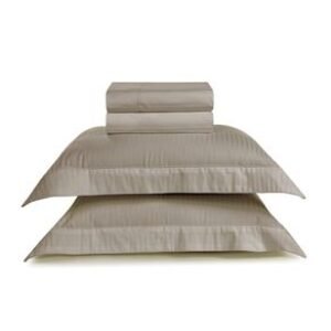 Jogo de Cama King 300 Fios 100% Algodão Fratelli Nocciola