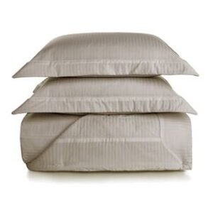 Colcha com Porta Travesseiros King 100% Algodão Fratelli Nocciola