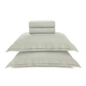 Jogo de Cama King 200 Fios 100% Algodão Novoli Grigio