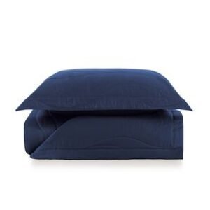 Jogo de Colcha Solteiro 300 Fios Novara Azul Siciliano