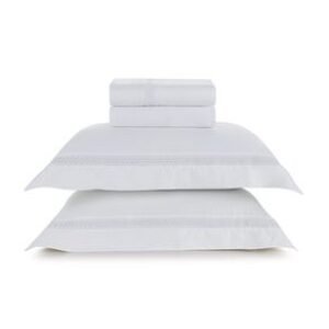 Jogo de Cama 300 Fios 100% Algodão Egípcio Morelli Branco