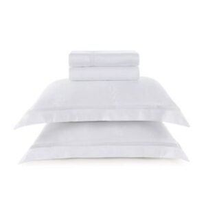 Jogo de Cama King 300 fios Bambu Olivine Branco