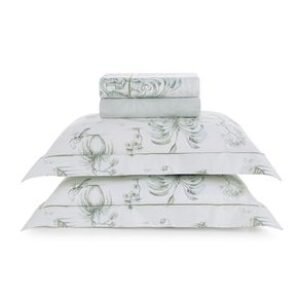 Jogo de Cama King 200 Fios 100% Algodão Ortigia