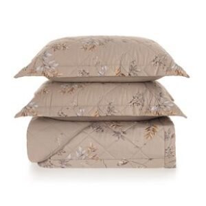 Jogo de colcha Queen 200 fios Cetim Aloro