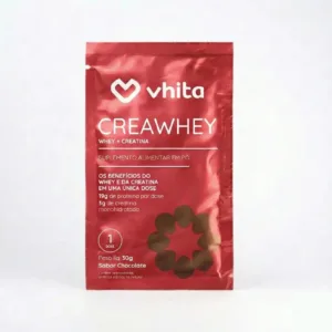 CreaWhey | 19g de proteína e 3g de creatina por dose (chocolate ou baunilha), 30g - Chocolate / 1 unidade