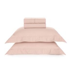 Jogo de Cama Queen 100% Algodao Egípcio Piera Rosa