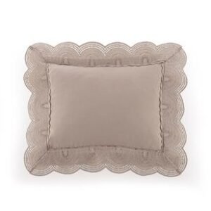 Almofada 300 fios Cetim Coliseu Nocciola/Legno