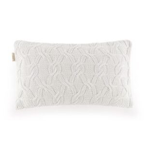 Almofada Tricot Vittoria 100% Algodão Branco
