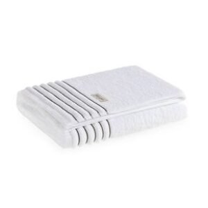 Toalha de Rosto Palladio Branco/Oliva