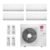 Ar Condicionado Multi Split Quadri Split Inverter LG 36000 BTUs (3×9000+1×24000) Quente/Frio 220V